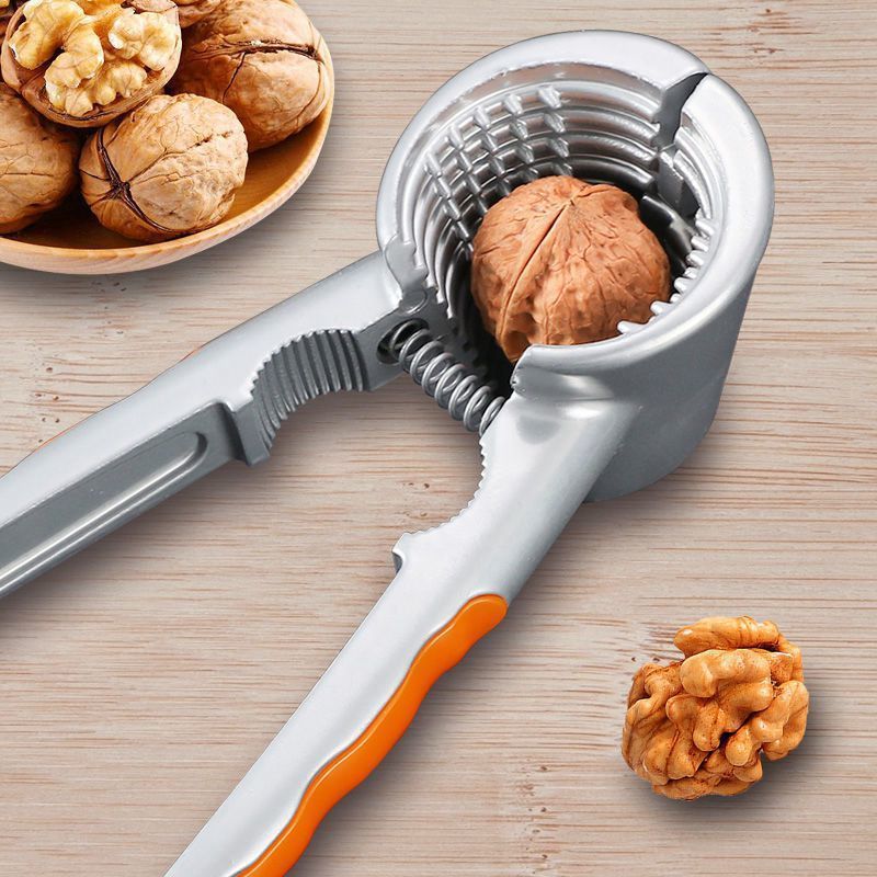 Kitchen Gadgets Hacks - 2023 新クラックアーモンドクルミヘーゼルヘーゼルナッツナッツキッチンくるみ割り人形クリップクランププライヤークラッカーピーカンヘーゼルナッツクラックツール