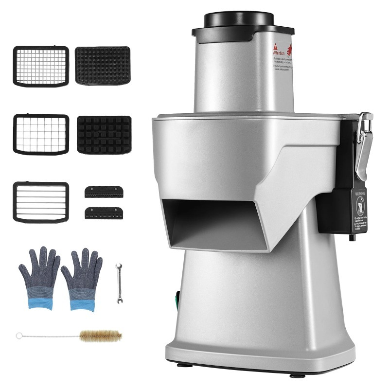 Vegetable Chopper - SucceBuy 電動野菜スライサー 4 in 1 多機能フードカッター