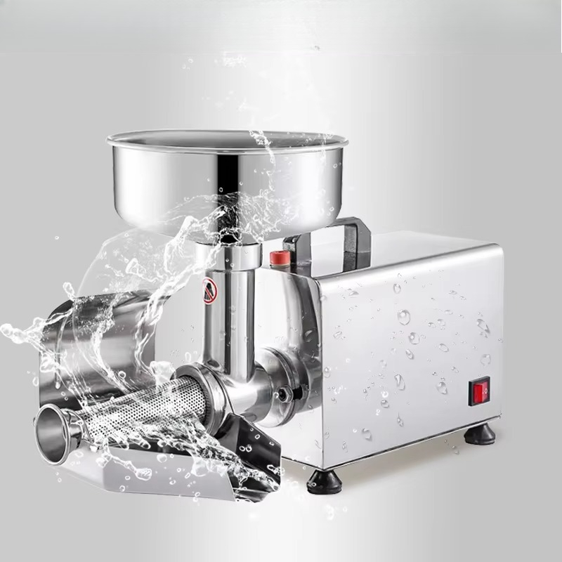 Stainless Steel Strainer - 450Wステンレス製電動トマトストレーナー、新築住宅・業務用自動ジャムマシン、フルーツ・野菜用ソースメーカー（モーター付き）