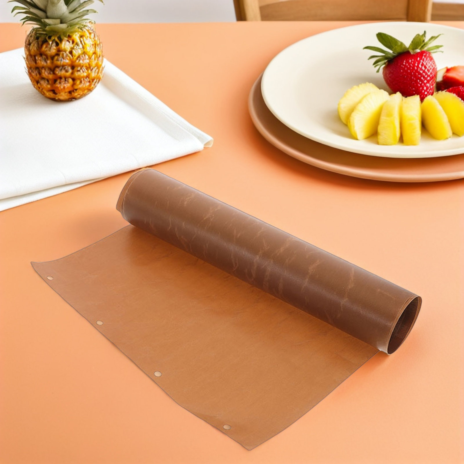 Pizza Stone Baking - 耐熱ピザピール交換用クロス3枚セット、ノンスティックベーキングシートライナー、ピザ生地スライディングマット、ベーキングシートライナー