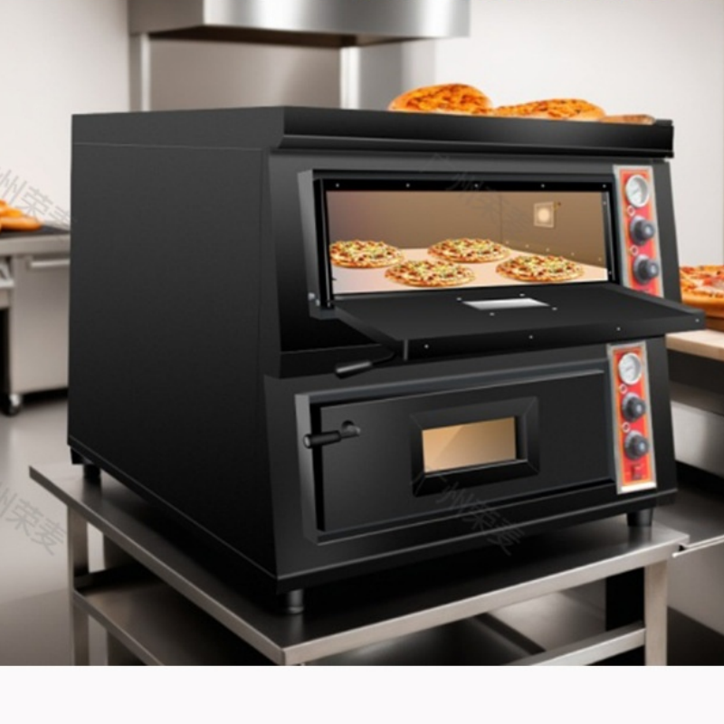 Pizza Stone Baking - 業務用電気式石窯コンベア式二層ピザオーブン（レストラン向け）