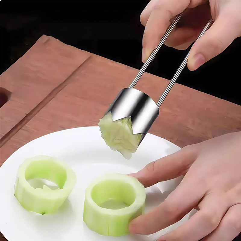 ステンレス鋼フルーツコアリムーバーアップル梨ピーマンピッター - Kitchen Gadgets Usa のレビューと価格