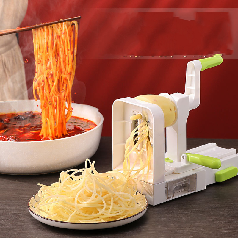 家庭用ウォーターフォールポテトスライサー、ポテトヌードルメー - Spiralizer Vegetable Noodle のレビューと価格