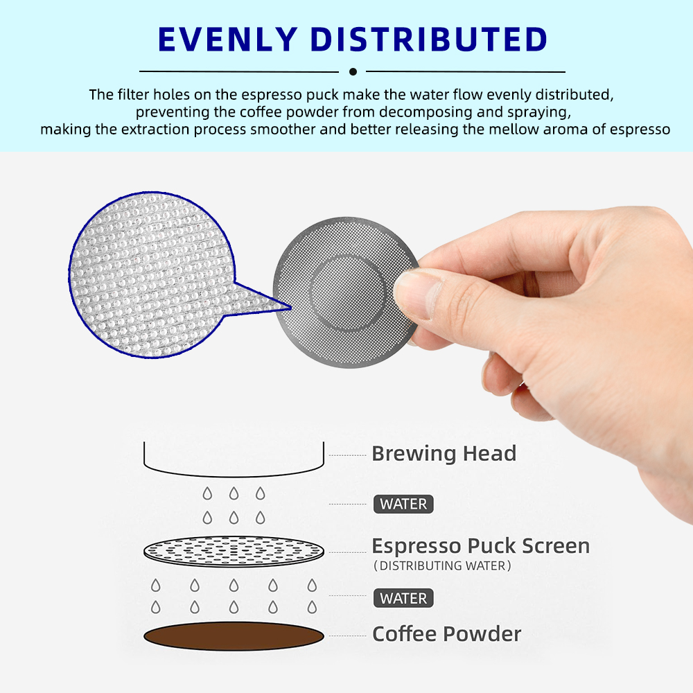 加圧二重層 51 ミリメートルステンレス鋼コーヒーフィルター - Stainless Steel Strainer のレビューと価格