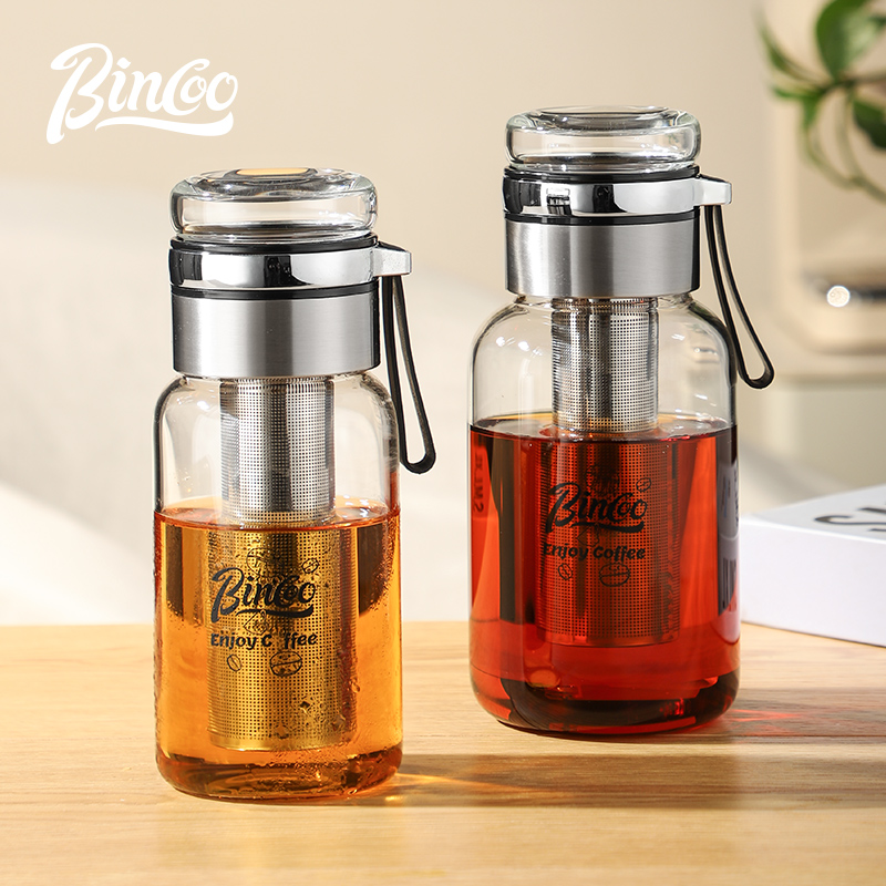 Bincoo-透明なステンレス鋼のコーヒーカップ,長いフィル - Stainless Steel Strainer のレビューと価格