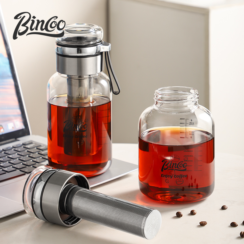 Bincoo-透明なステンレス鋼のコーヒーカップ,長いフィル - Stainless Steel Strainer のレビューと価格