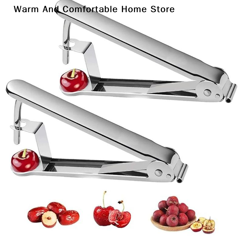 多機能ピットリムーバー、チェリー、サンザシ、レッドデーツ、オ - Kitchen Gadgets Usa のレビューと価格