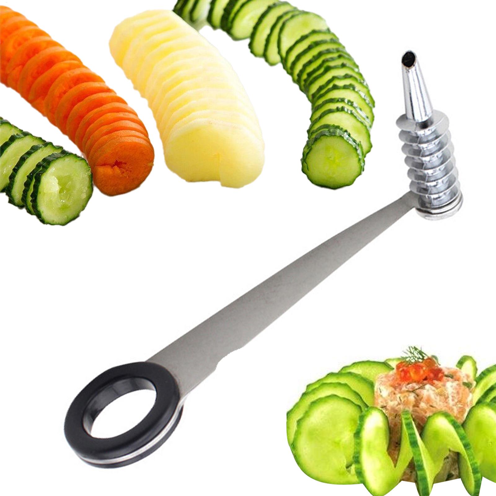 ズッキーニスパイラライザーヌードルメーカー ステンレス製ズッ - Spiralizer Vegetable Noodle のレビューと価格