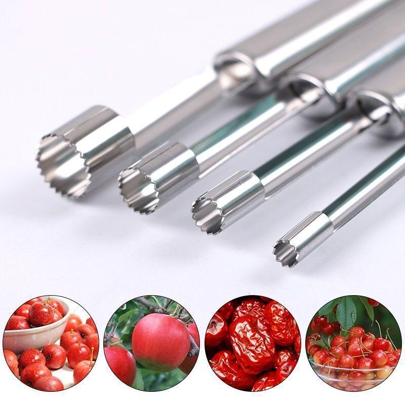 4 個フルーツコアリムーバーカッターキッチンガジェットステン - Kitchen Gadgets Usa のレビューと価格