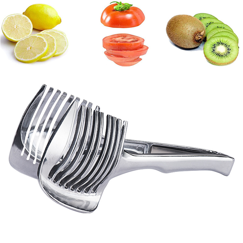 ステンレス鋼キッチンハンドヘルドオレンジレモンスライサートマ - Kitchen Gadgets Hacks のレビューと価格