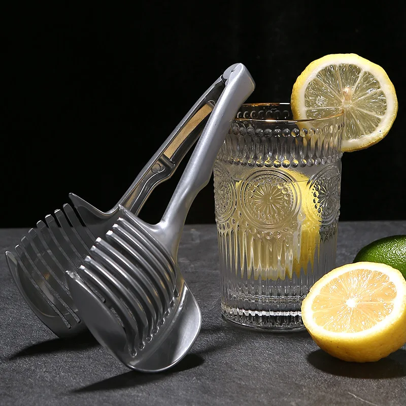 ステンレス鋼キッチンハンドヘルドオレンジレモンスライサートマ - Kitchen Gadgets Hacks のレビューと価格