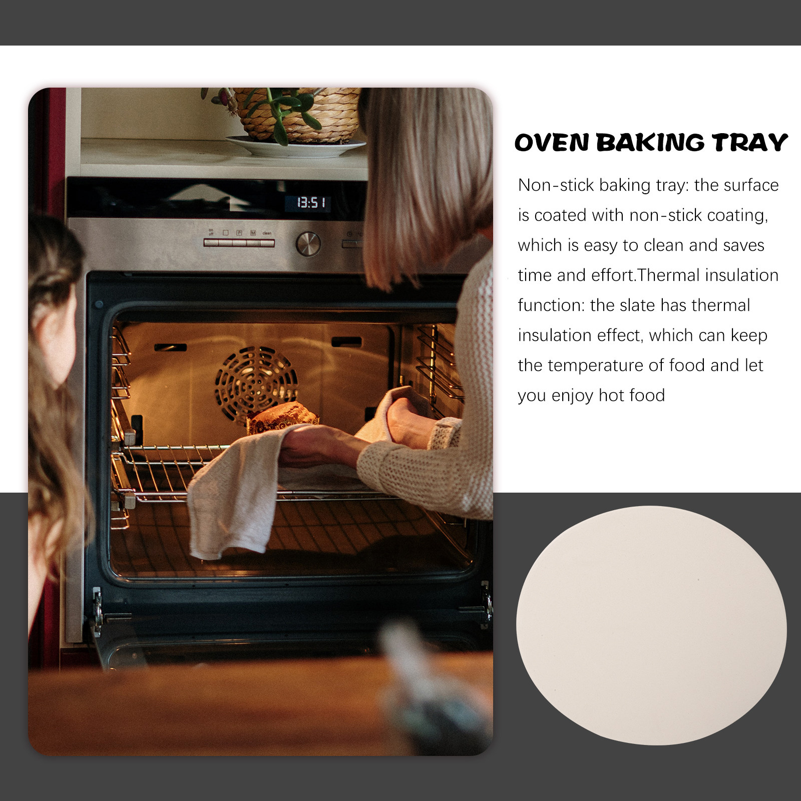 コーディエライト製ヘビーデューティーラウンドピザパン、オーブ - Pizza Stone Baking のレビューと価格