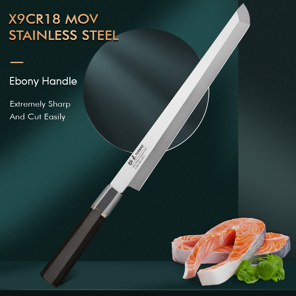 Turwho-日本製刺身包丁 270mm、キッチンナイフ、魚 - Kitchen Gadgets Japanese のレビューと価格
