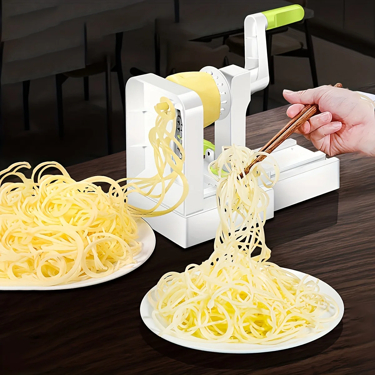 ポテトヌードルメーカー ステンレス製野菜スパイラライザー 多 - Spiralizer Vegetable Noodle のレビューと価格