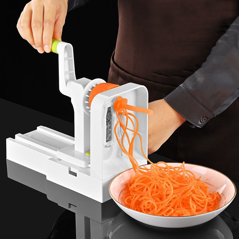 野菜おろし器ポテトスパイラルスライサー旋風フルーツ野菜スパイ - Spiralizer Vegetable Noodle のレビューと価格