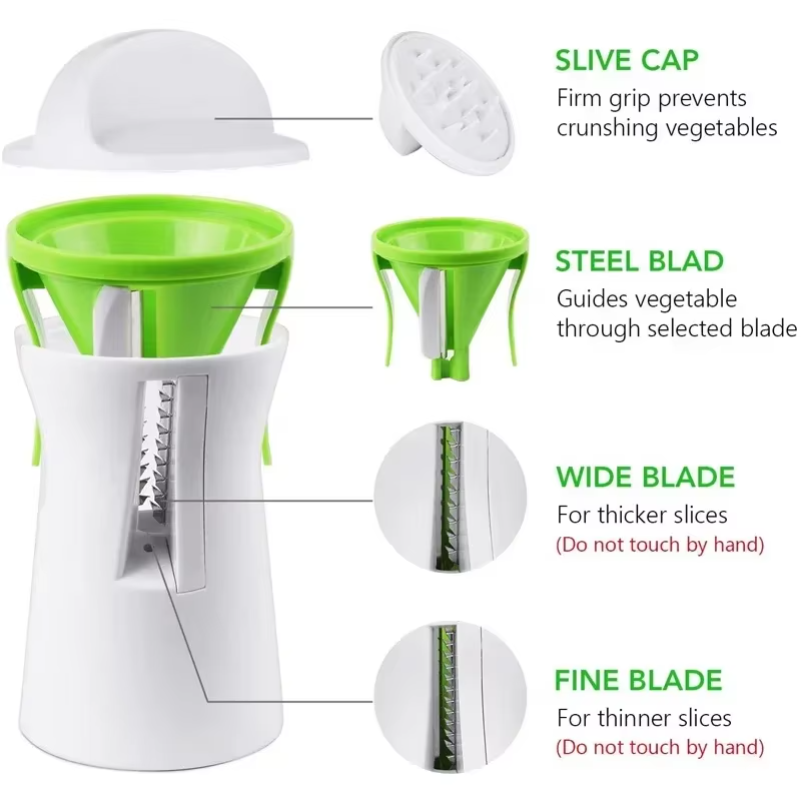LMETJMA ヘビーデューティスパイラライザー野菜スライサ - Spiralizer Vegetable Noodle のレビューと価格