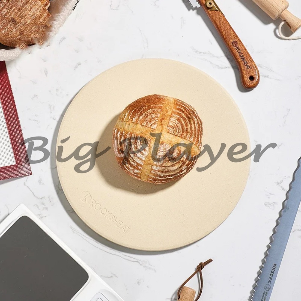 食品グレードのコルディエライトピザストーン - チーズ用丸型 - Pizza Stone Baking のレビューと価格