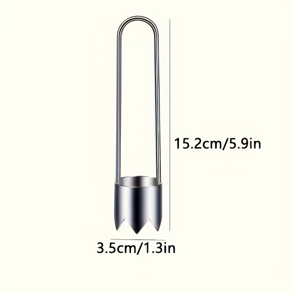 ステンレス製果物野菜芯抜き器、ピーマン種子除去ツール、リンゴ - Kitchen Gadgets Usa のレビューと価格