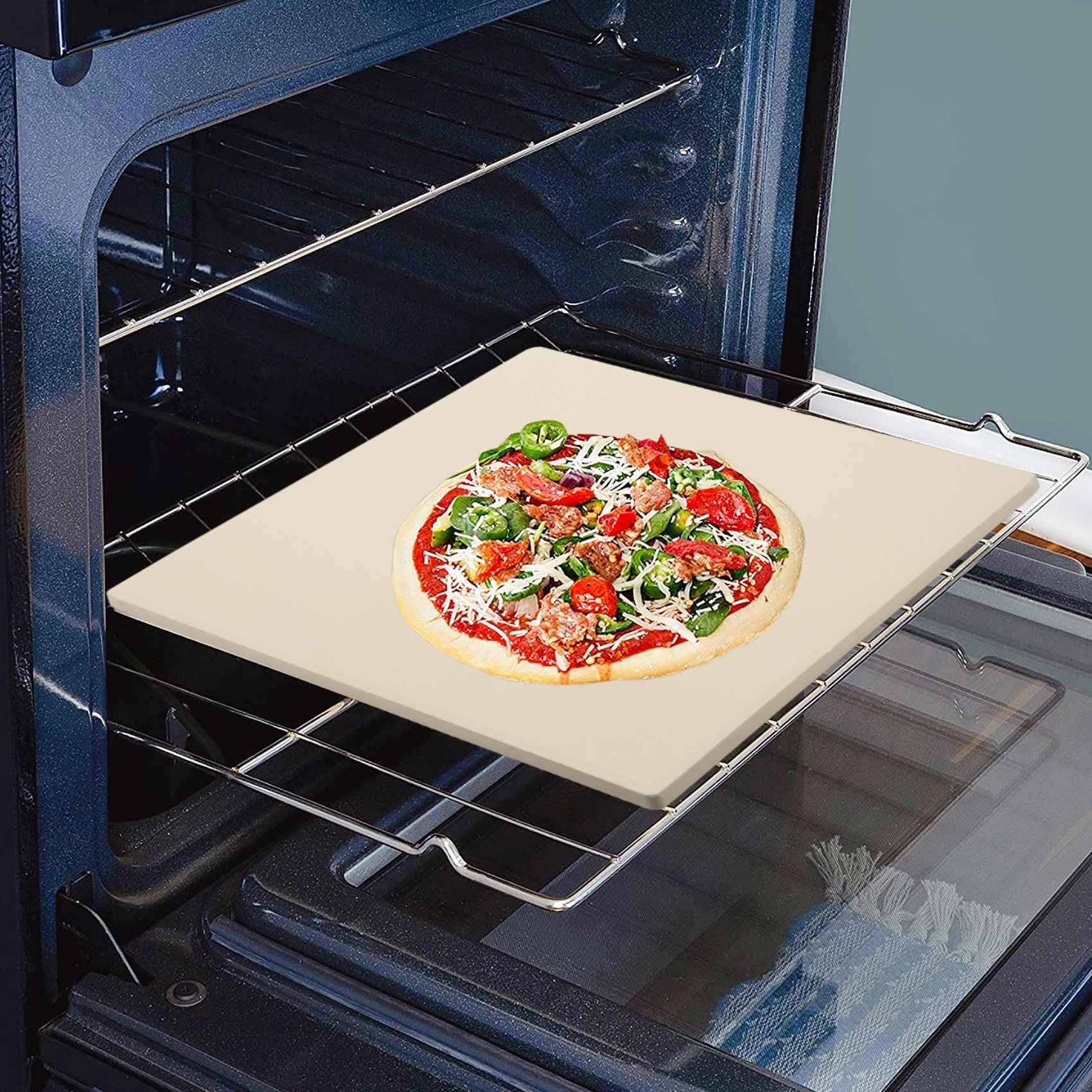 ピザストーン 調理用 ベーキング グリル用 超厚 ピザツール - Pizza Stone Baking のレビューと価格