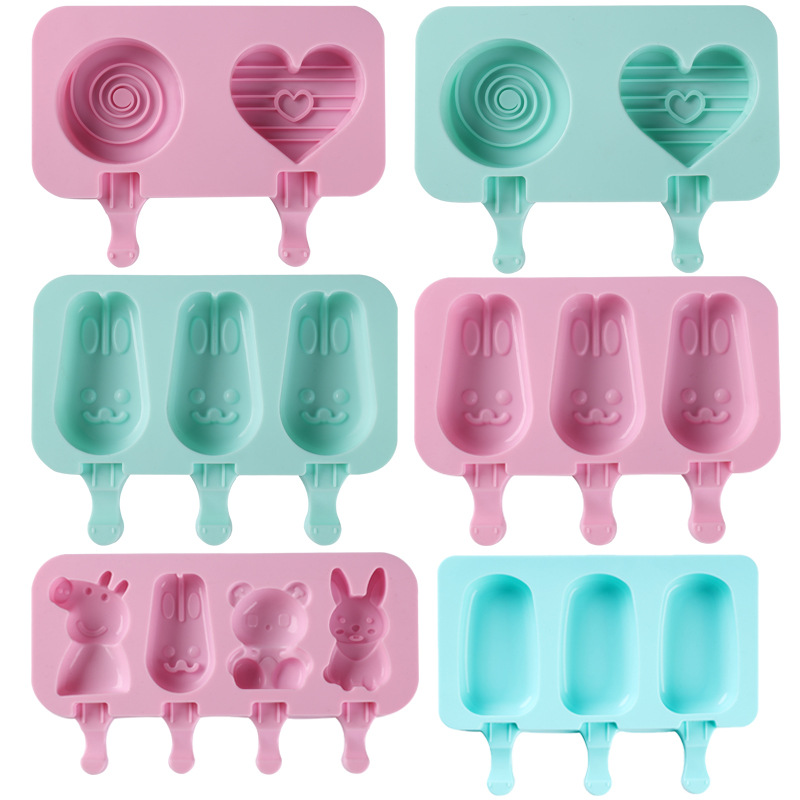2025年新発売 アイスクリームシリコンモールド 愛＆動物型 - Kitchen Gadgets Of 2025 のレビューと価格