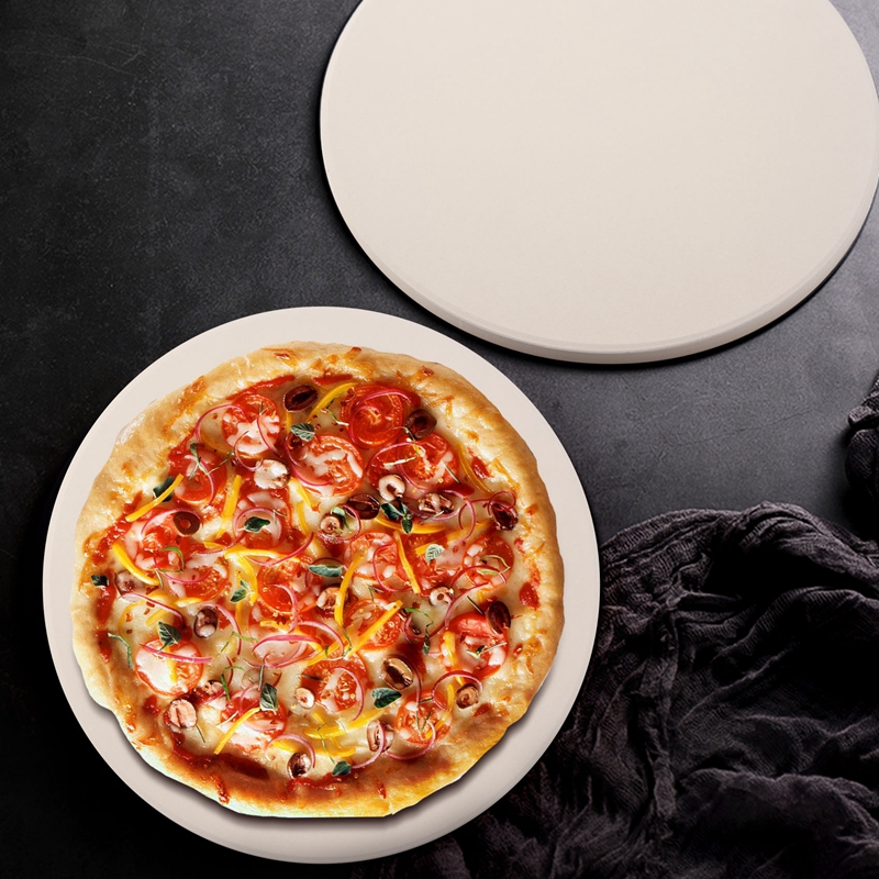 ベーキング用ピザストーン-コーディエライトピザストーンプレー - Pizza Stone Baking のレビューと価格
