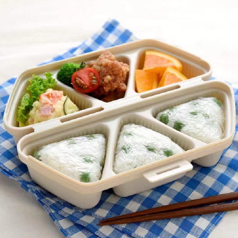 6グリッド三角寿司型、ご飯と野菜のロールメーカー、日本の弁当 - Kitchen Gadgets Japanese のレビューと価格
